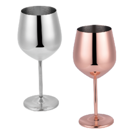 304不锈钢高脚红酒杯