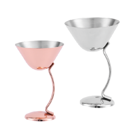 304不锈钢马丁尼杯